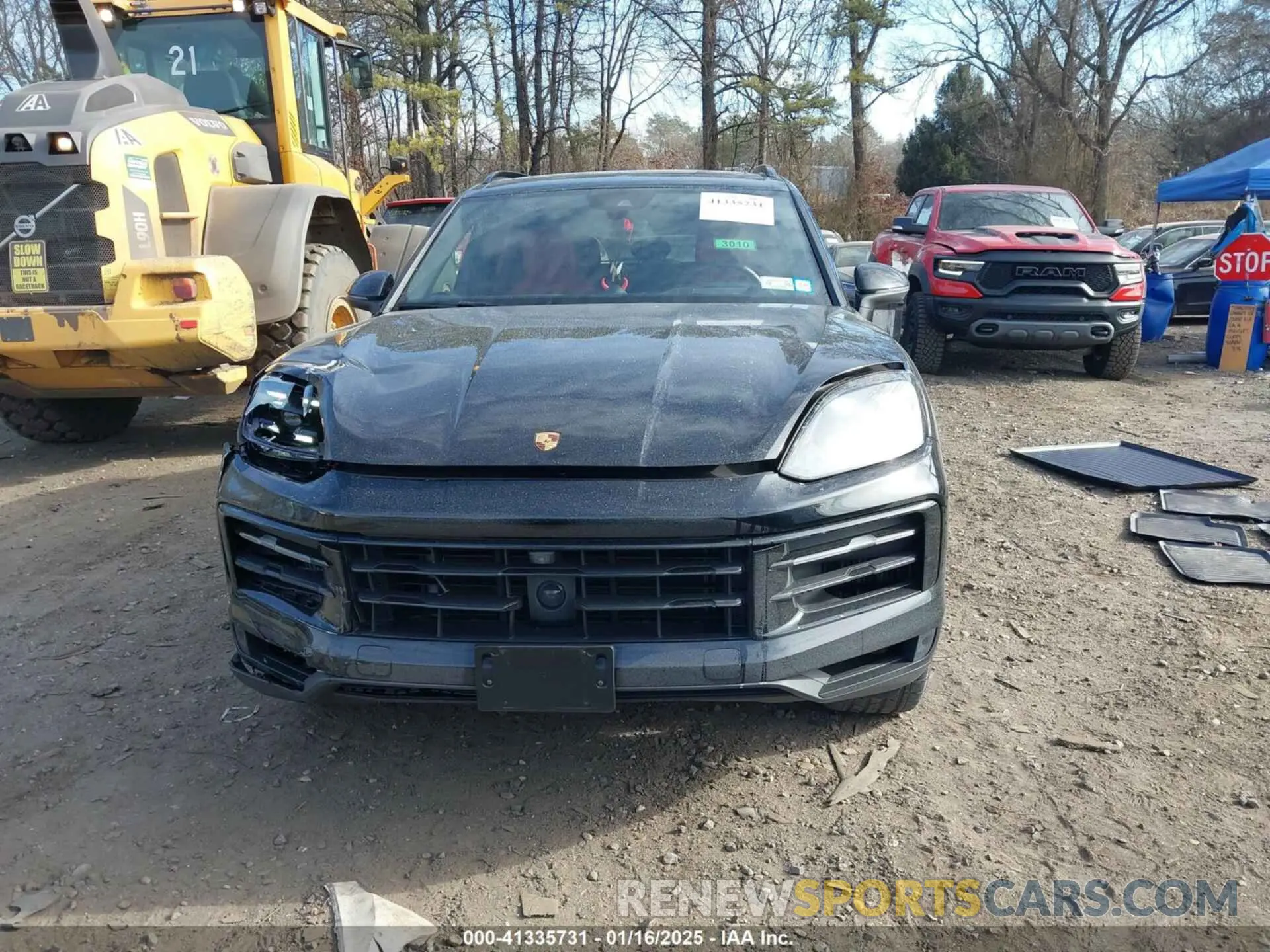 12 fotografías del automóvil dañado WP1AA2AY1RDA06864 PORSCHE CAYENNE 2024