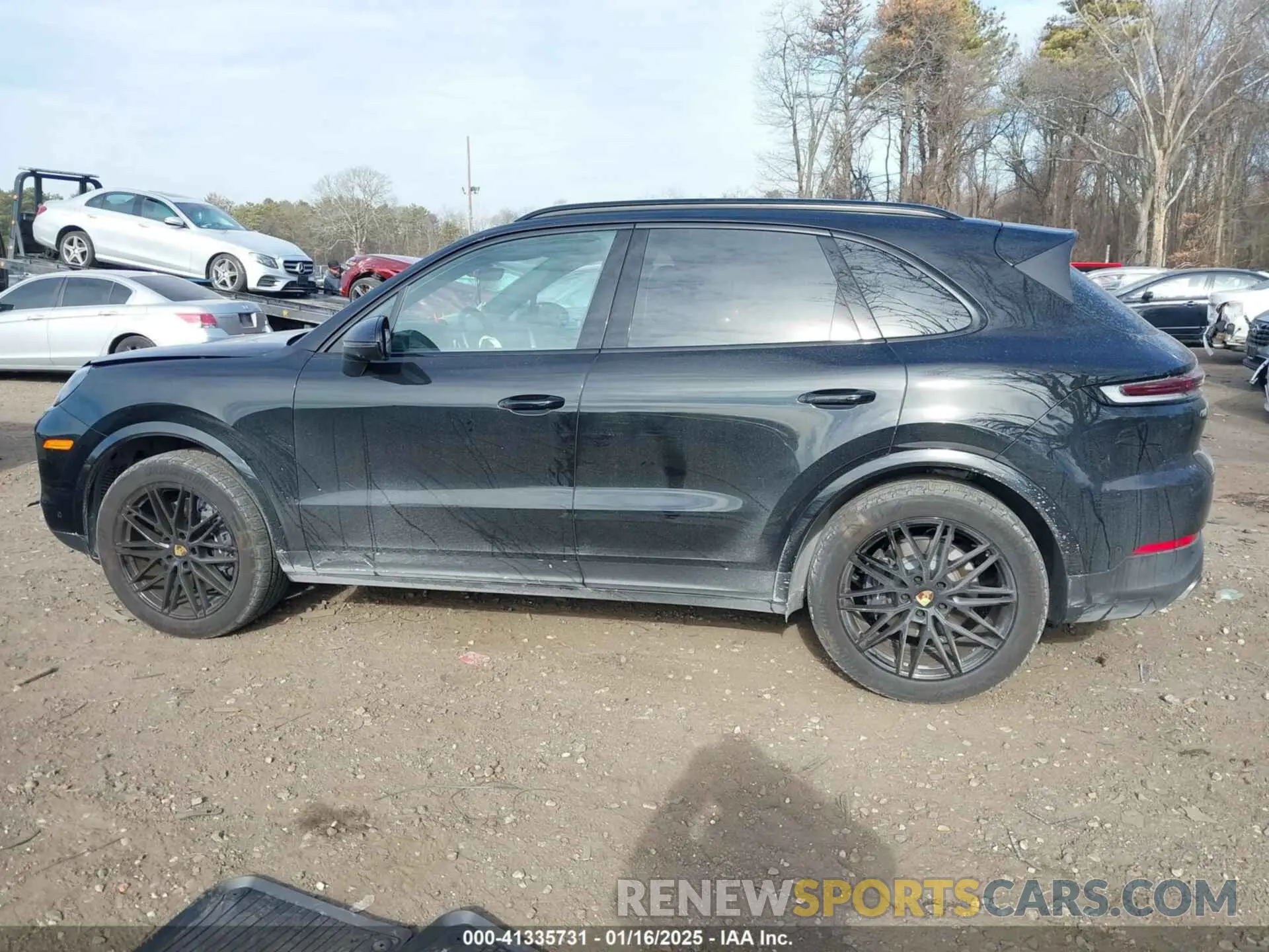 14 fotografías del automóvil dañado WP1AA2AY1RDA06864 PORSCHE CAYENNE 2024