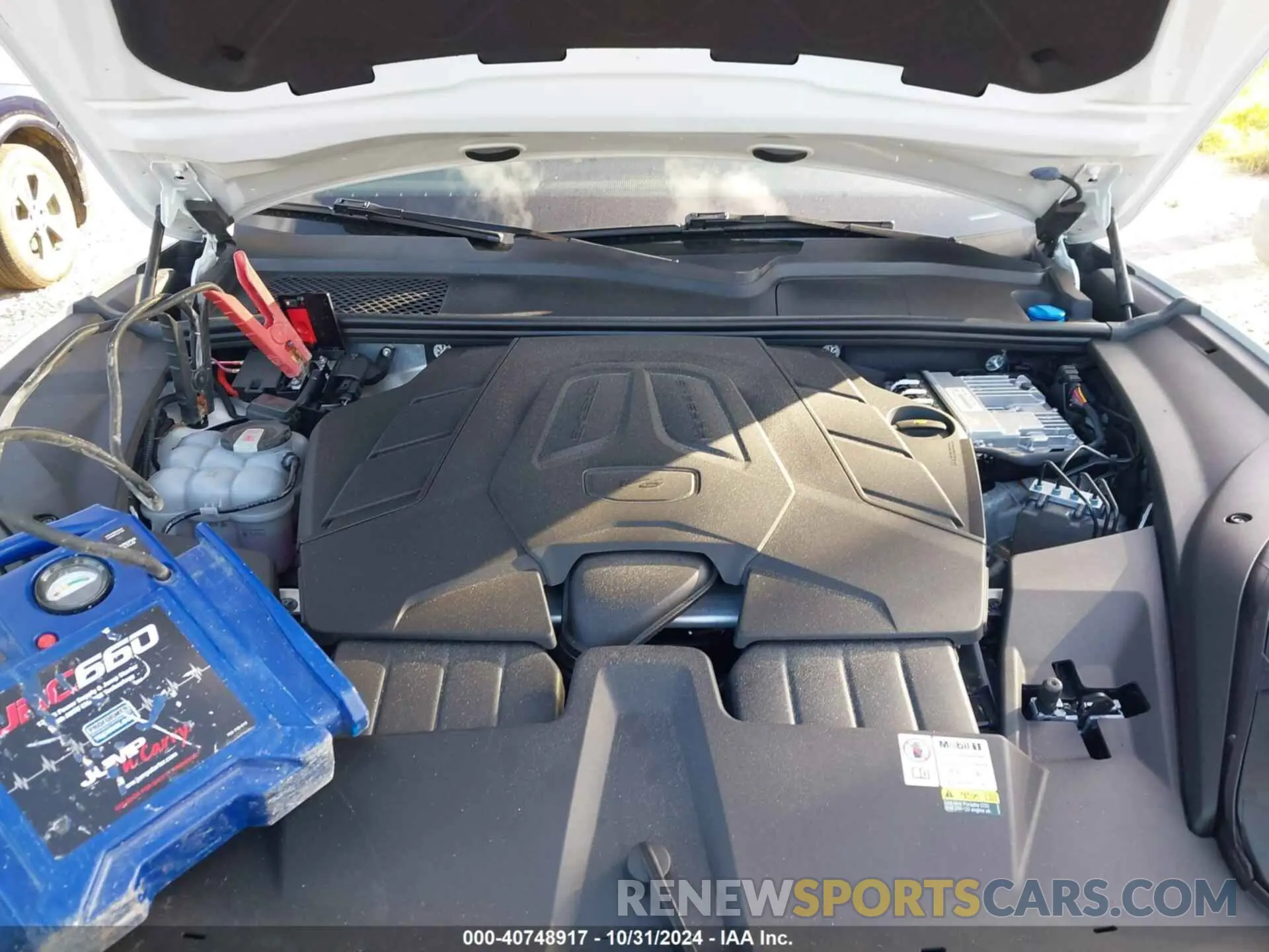 10 fotografías del automóvil dañado WP1AA2AY4RDA04493 PORSCHE CAYENNE 2024