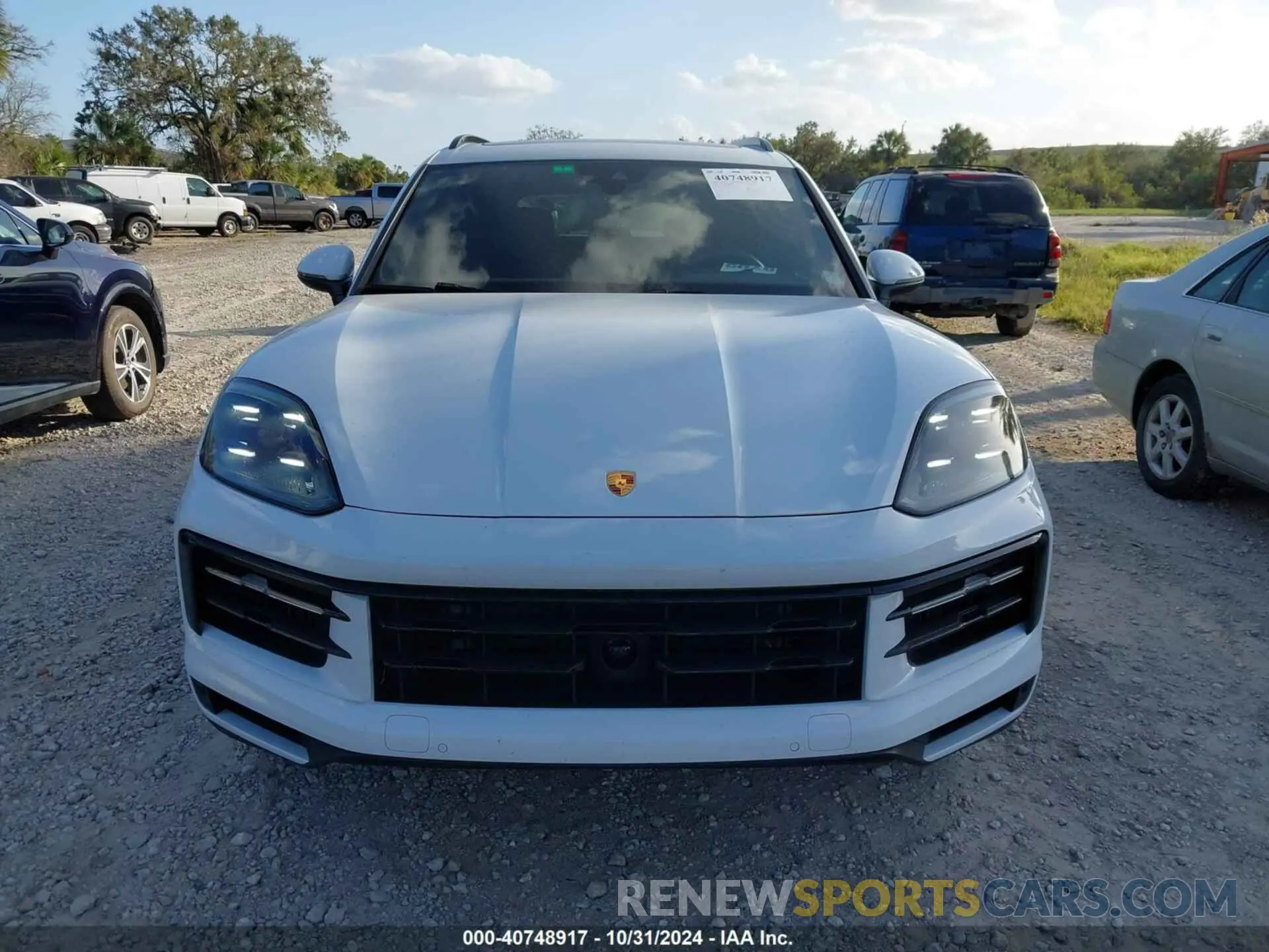 12 fotografías del automóvil dañado WP1AA2AY4RDA04493 PORSCHE CAYENNE 2024