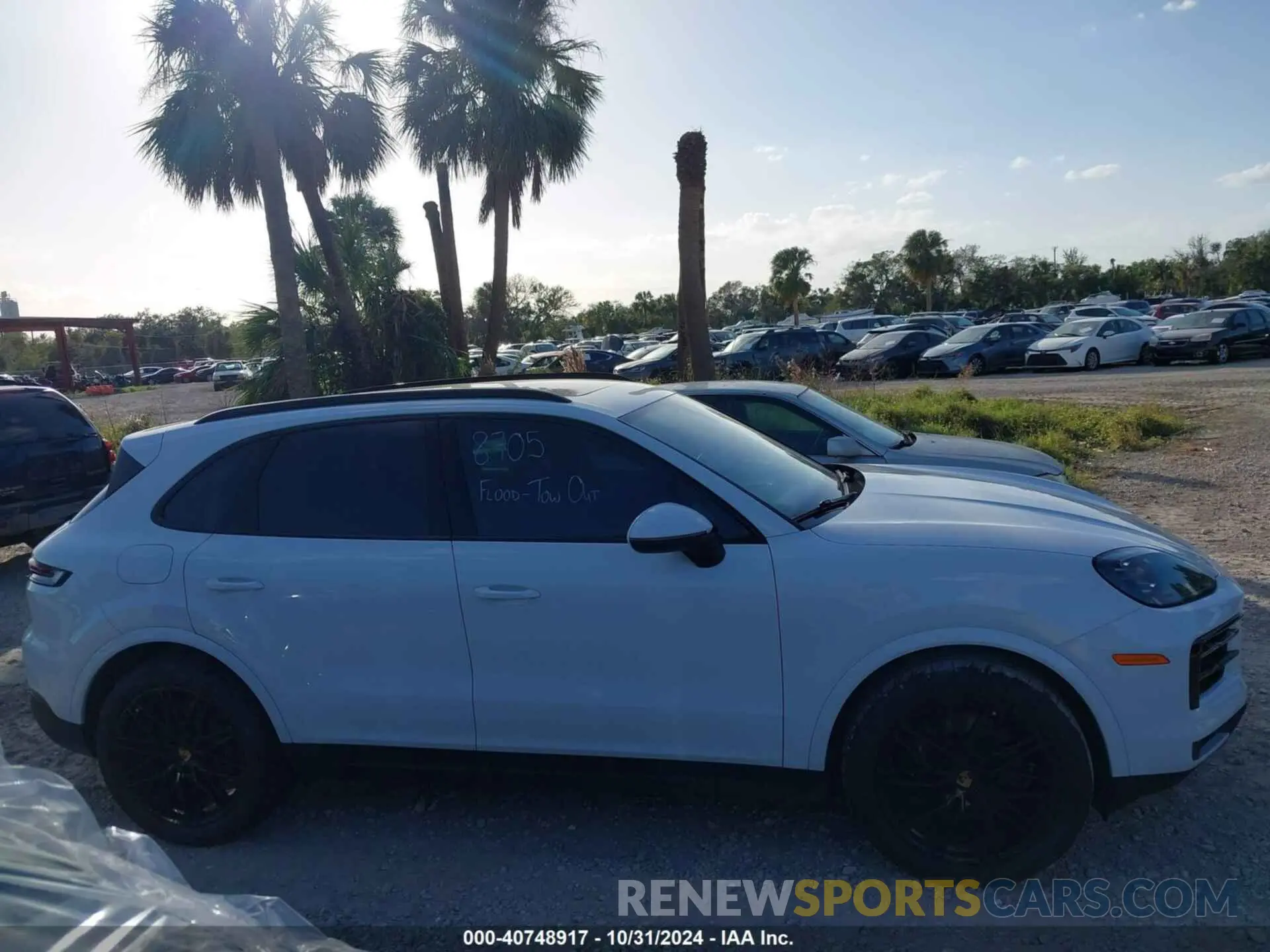 13 fotografías del automóvil dañado WP1AA2AY4RDA04493 PORSCHE CAYENNE 2024