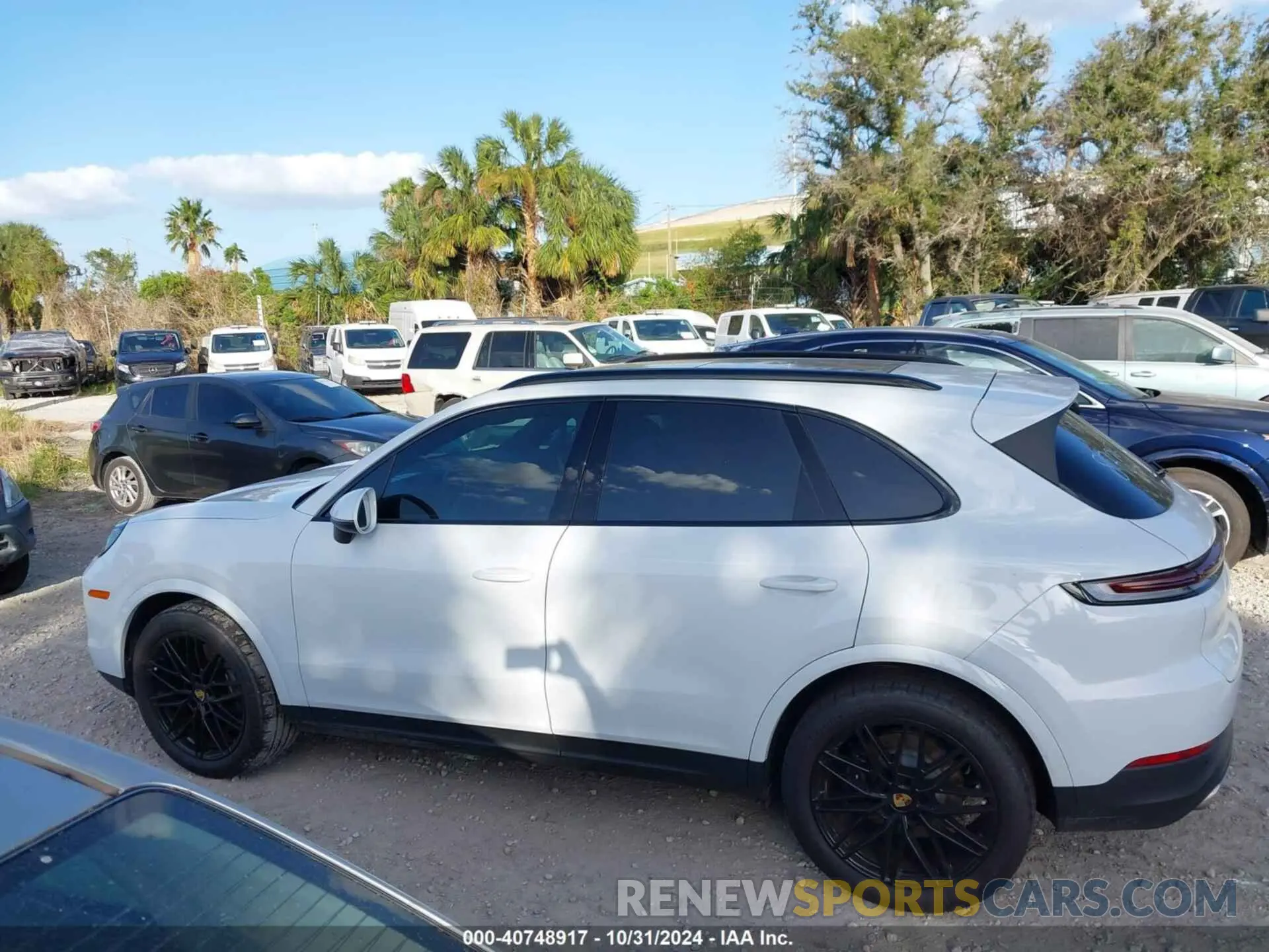 14 fotografías del automóvil dañado WP1AA2AY4RDA04493 PORSCHE CAYENNE 2024
