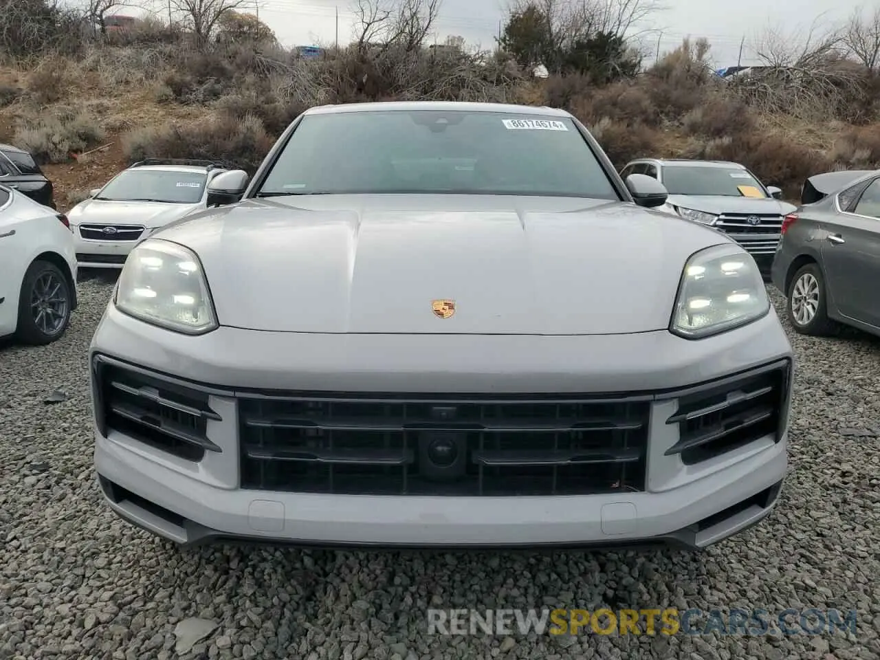 5 fotografías del automóvil dañado WP1AA2AY6RDA01935 PORSCHE CAYENNE 2024
