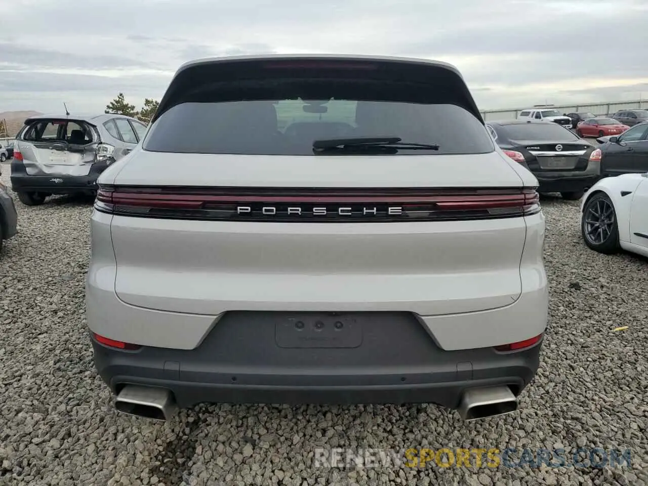 6 fotografías del automóvil dañado WP1AA2AY6RDA01935 PORSCHE CAYENNE 2024