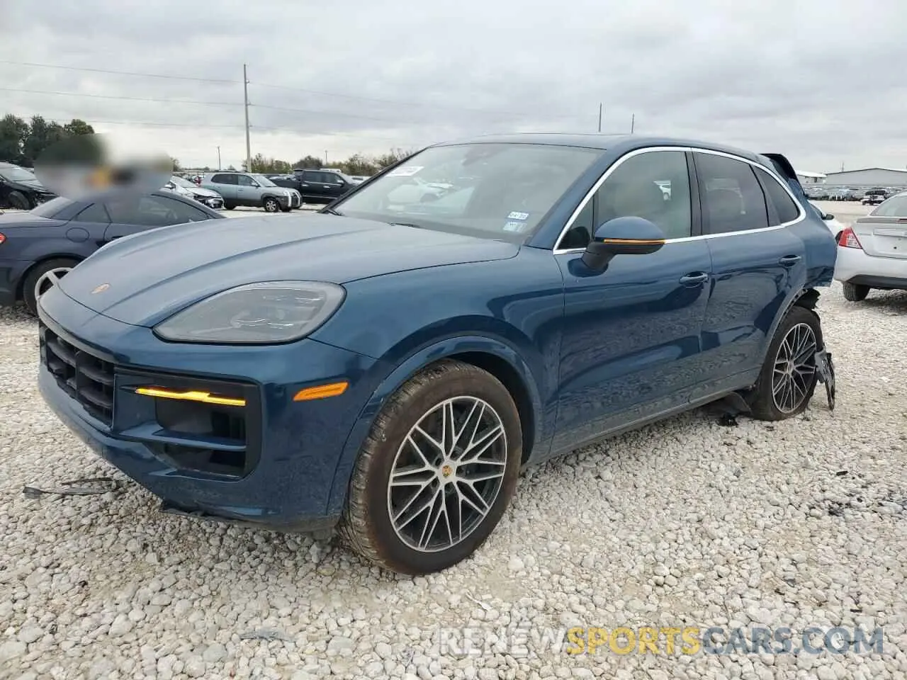 1 fotografías del automóvil dañado WP1AA2AY6RDA09968 PORSCHE CAYENNE 2024