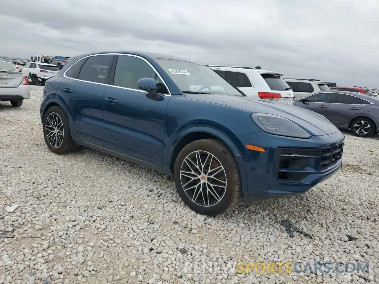 4 fotografías del automóvil dañado WP1AA2AY6RDA09968 PORSCHE CAYENNE 2024