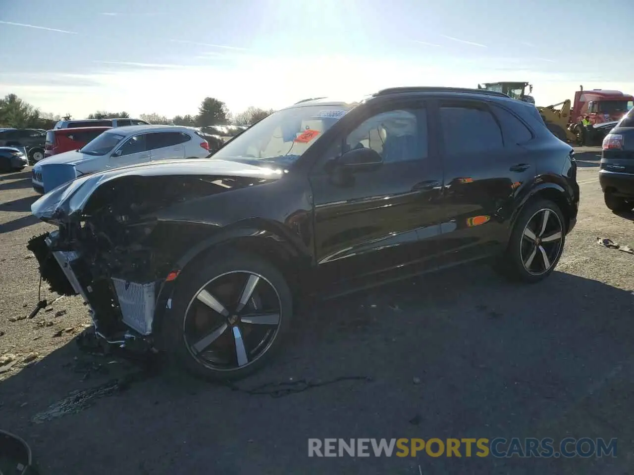1 fotografías del automóvil dañado WP1AA2AY7RDA12099 PORSCHE CAYENNE 2024