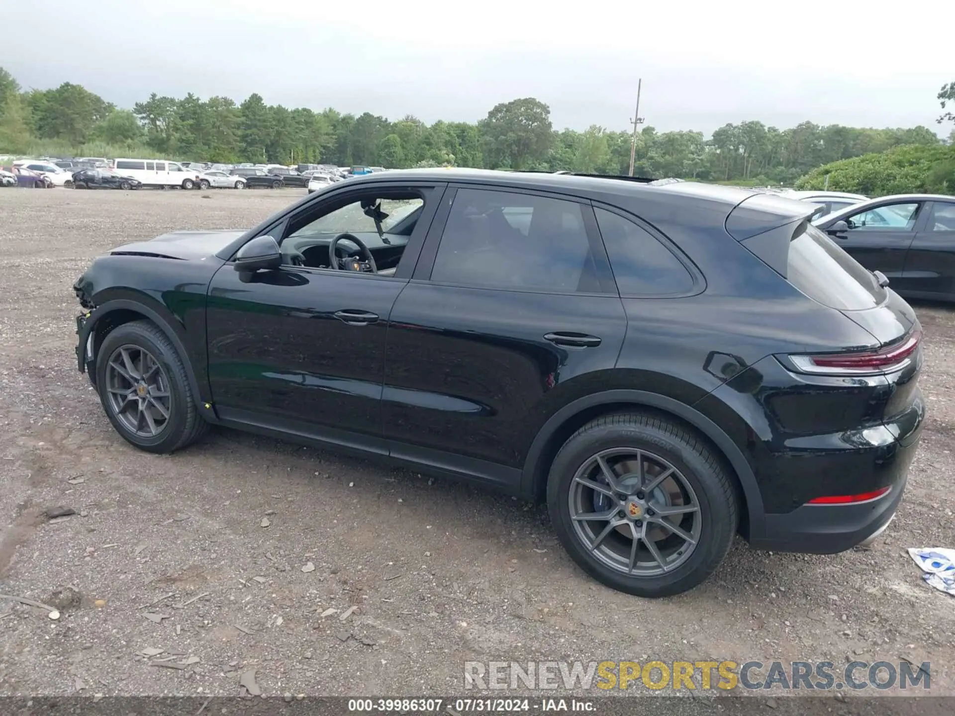 14 fotografías del automóvil dañado WP1AA2AY9RDA02125 PORSCHE CAYENNE 2024