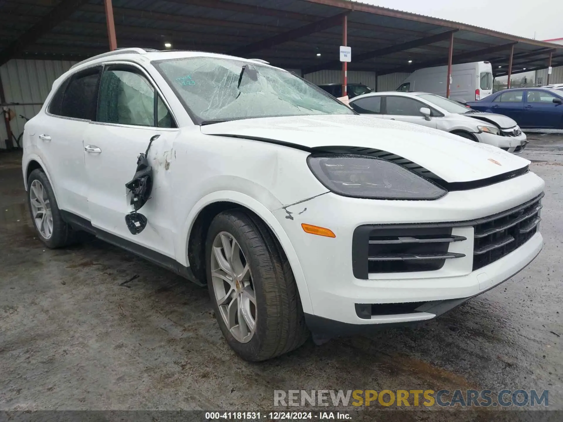 1 fotografías del automóvil dañado WP1AA2AY9RDA05123 PORSCHE CAYENNE 2024