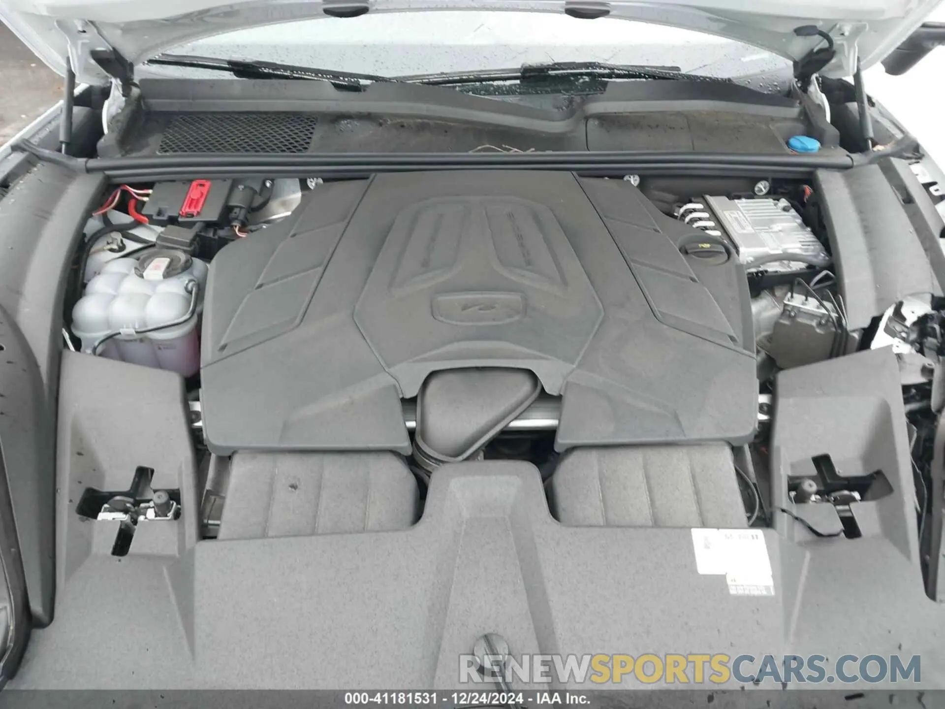 10 fotografías del automóvil dañado WP1AA2AY9RDA05123 PORSCHE CAYENNE 2024