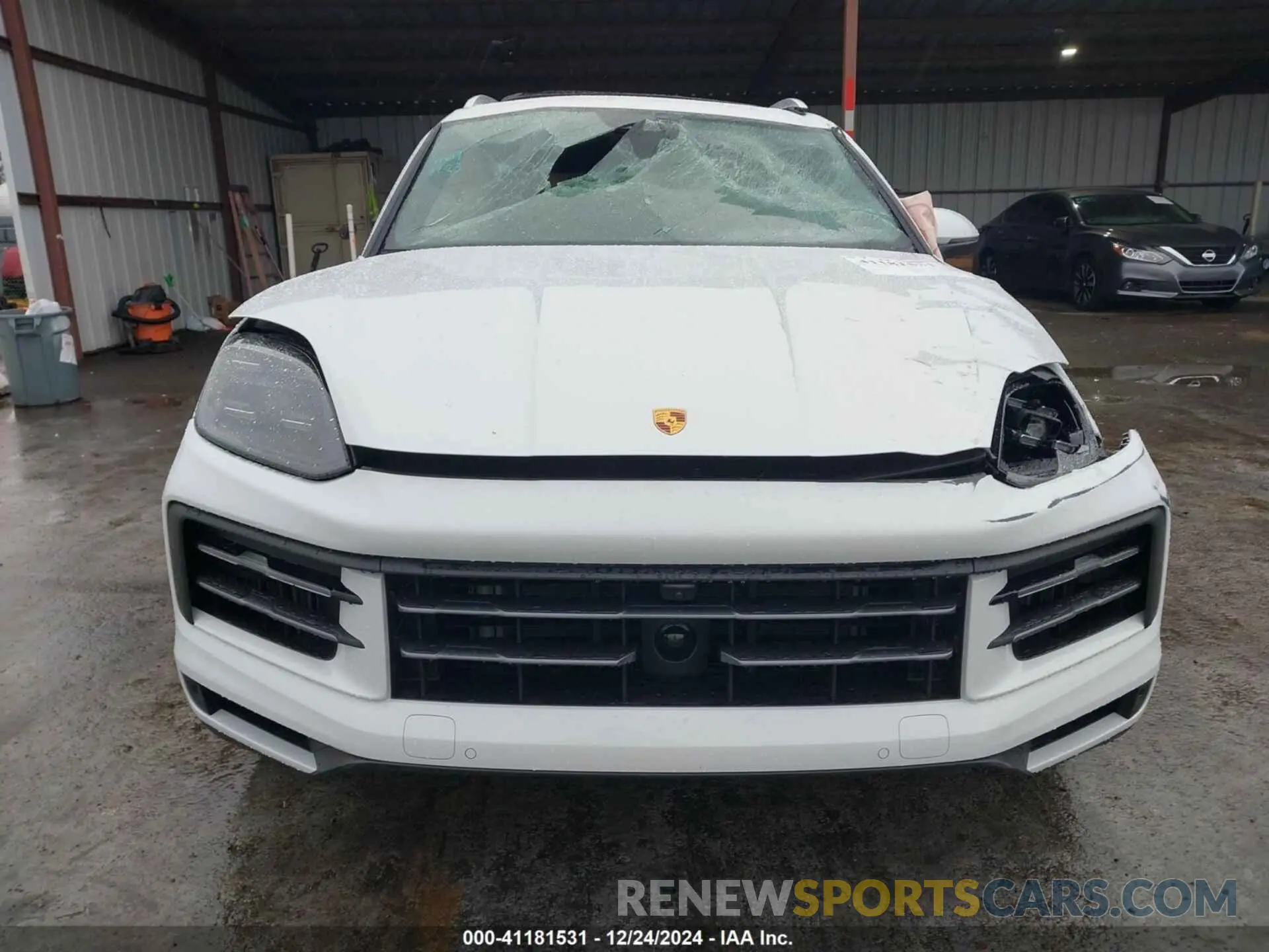 12 fotografías del automóvil dañado WP1AA2AY9RDA05123 PORSCHE CAYENNE 2024