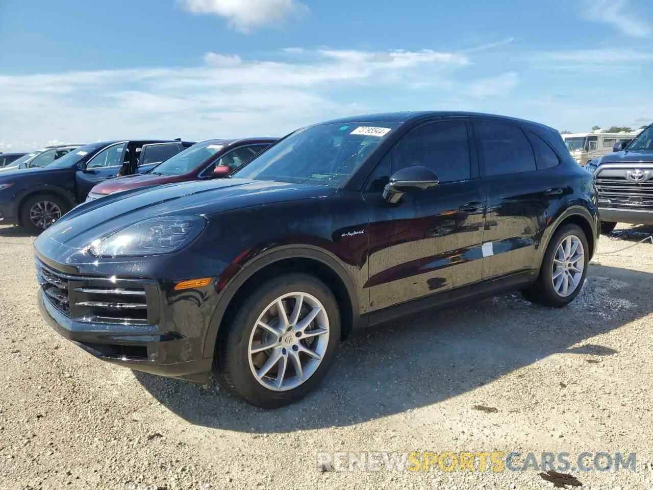 1 fotografías del automóvil dañado WP1AE2AY3RDA29258 PORSCHE CAYENNE 2024