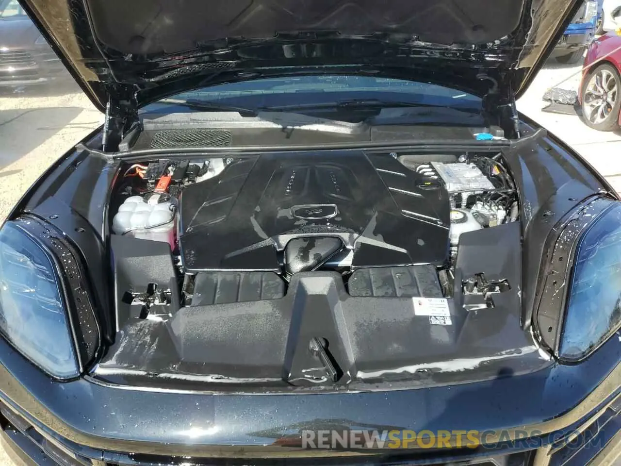 12 fotografías del automóvil dañado WP1AE2AY3RDA29258 PORSCHE CAYENNE 2024