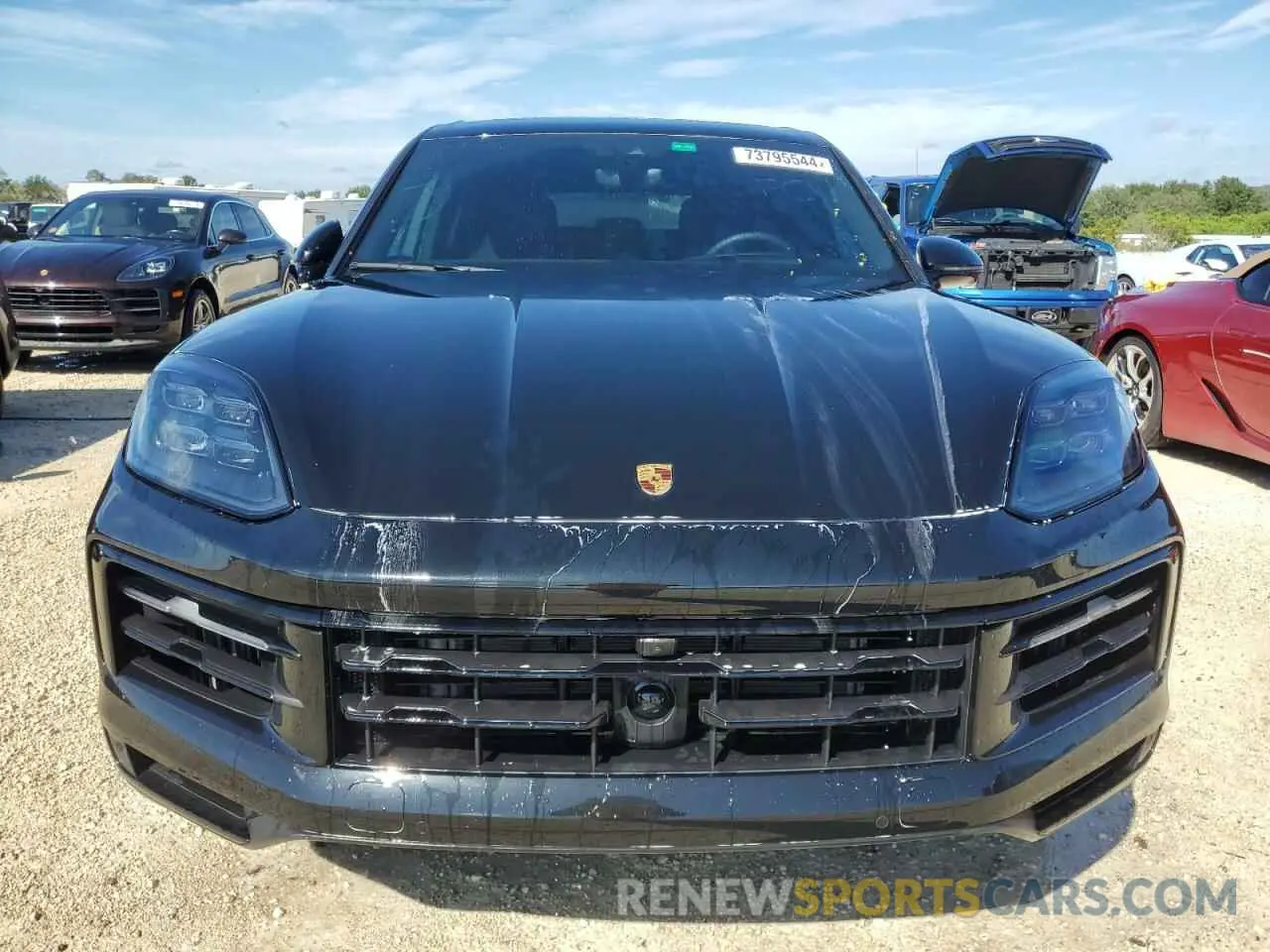 5 fotografías del automóvil dañado WP1AE2AY3RDA29258 PORSCHE CAYENNE 2024