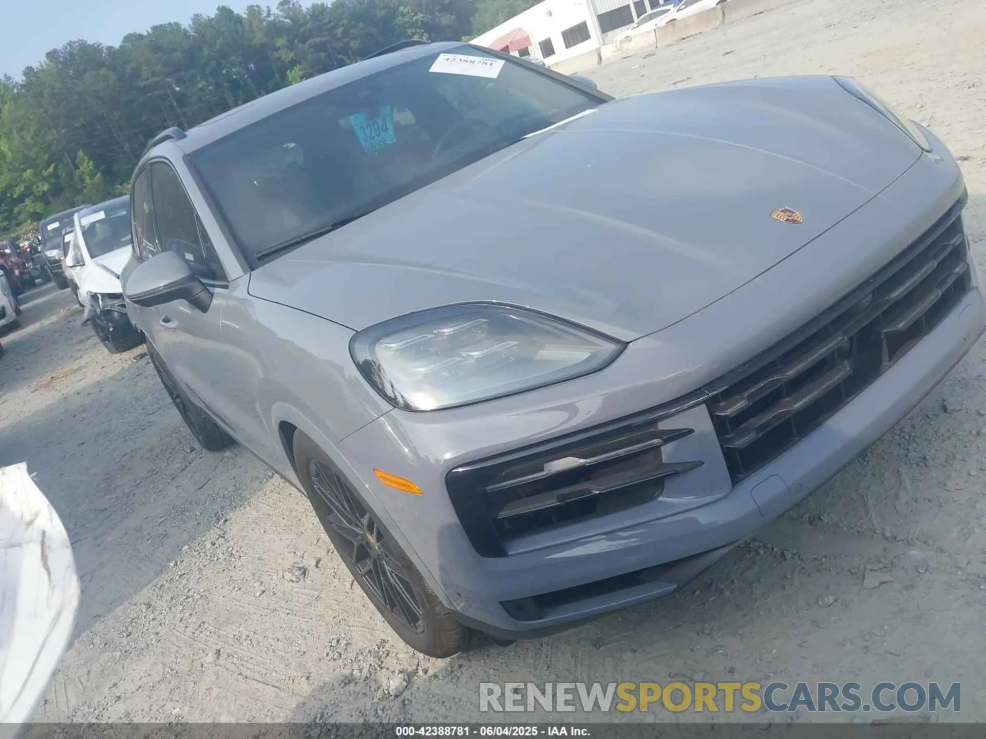 1 fotografías del automóvil dañado WP1AL2AY0RDA32737 PORSCHE CAYENNE 2024
