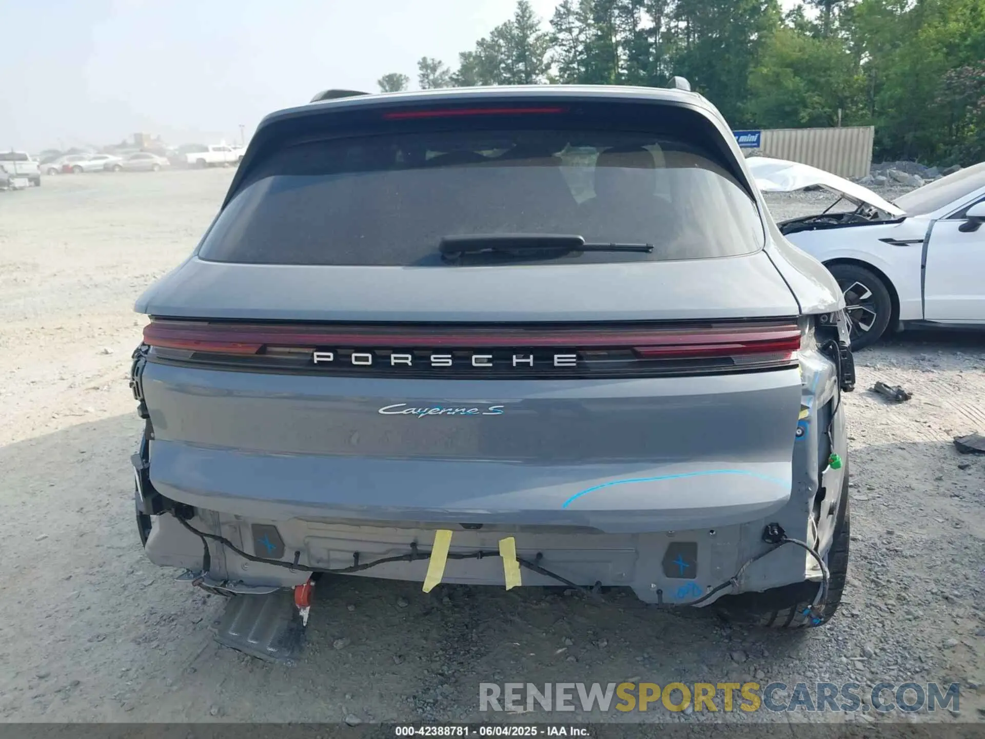 6 fotografías del automóvil dañado WP1AL2AY0RDA32737 PORSCHE CAYENNE 2024