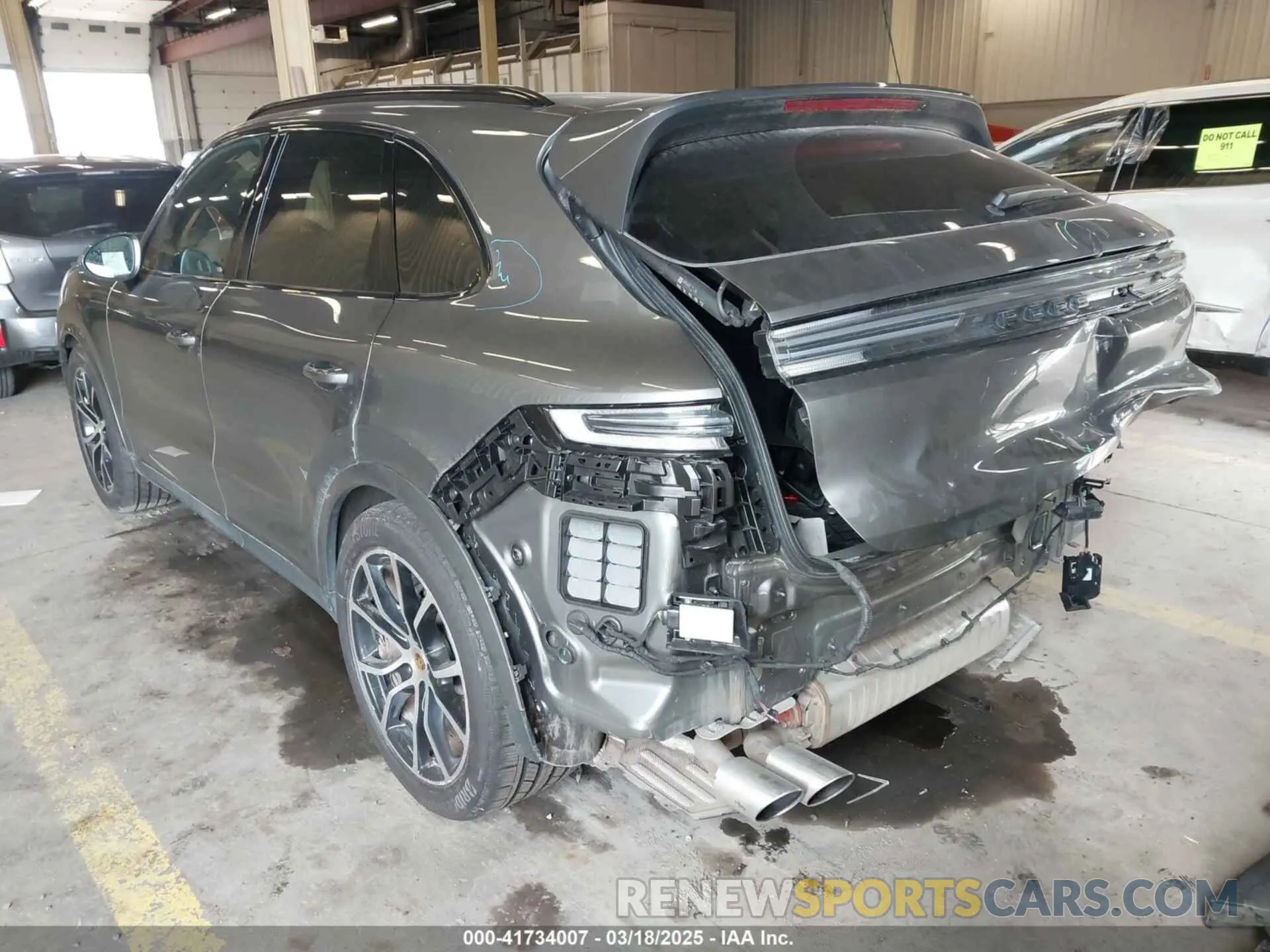 21 fotografías del automóvil dañado WP1AL2AY1RDA34013 PORSCHE CAYENNE 2024