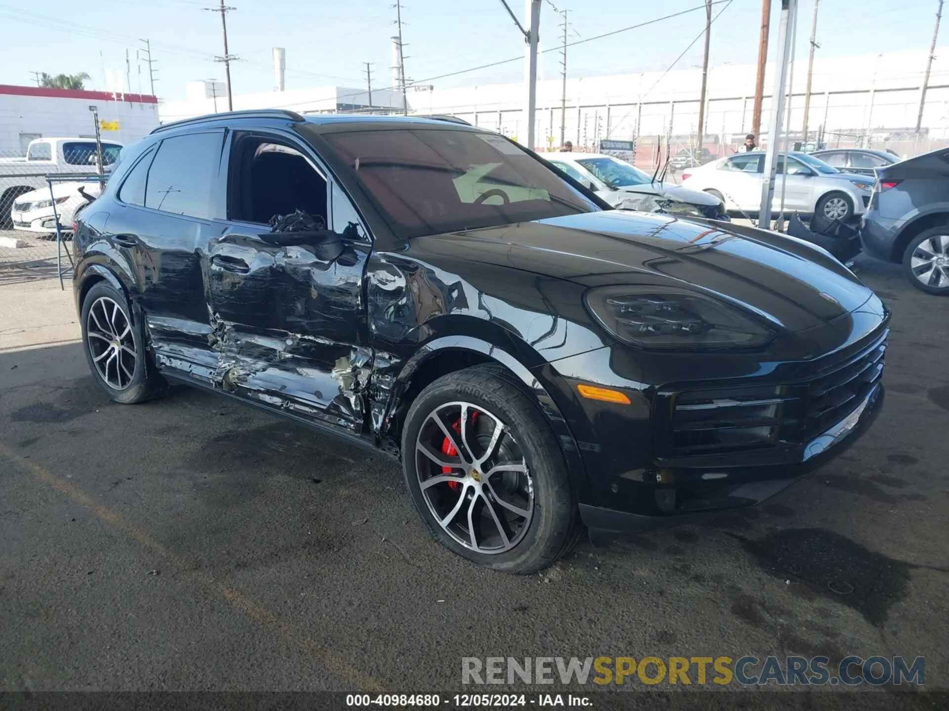 1 fotografías del automóvil dañado WP1AL2AY3RDA35194 PORSCHE CAYENNE 2024