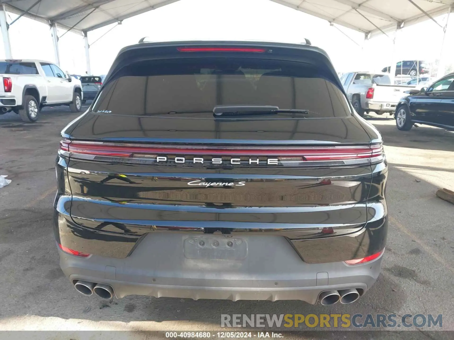 17 fotografías del automóvil dañado WP1AL2AY3RDA35194 PORSCHE CAYENNE 2024