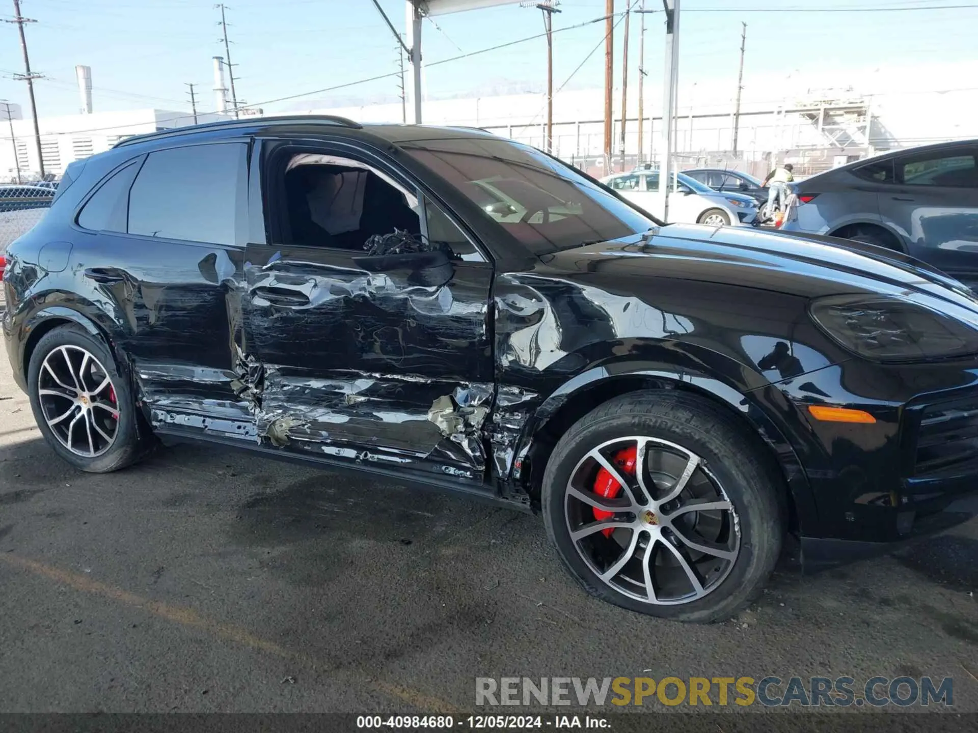 6 fotografías del automóvil dañado WP1AL2AY3RDA35194 PORSCHE CAYENNE 2024