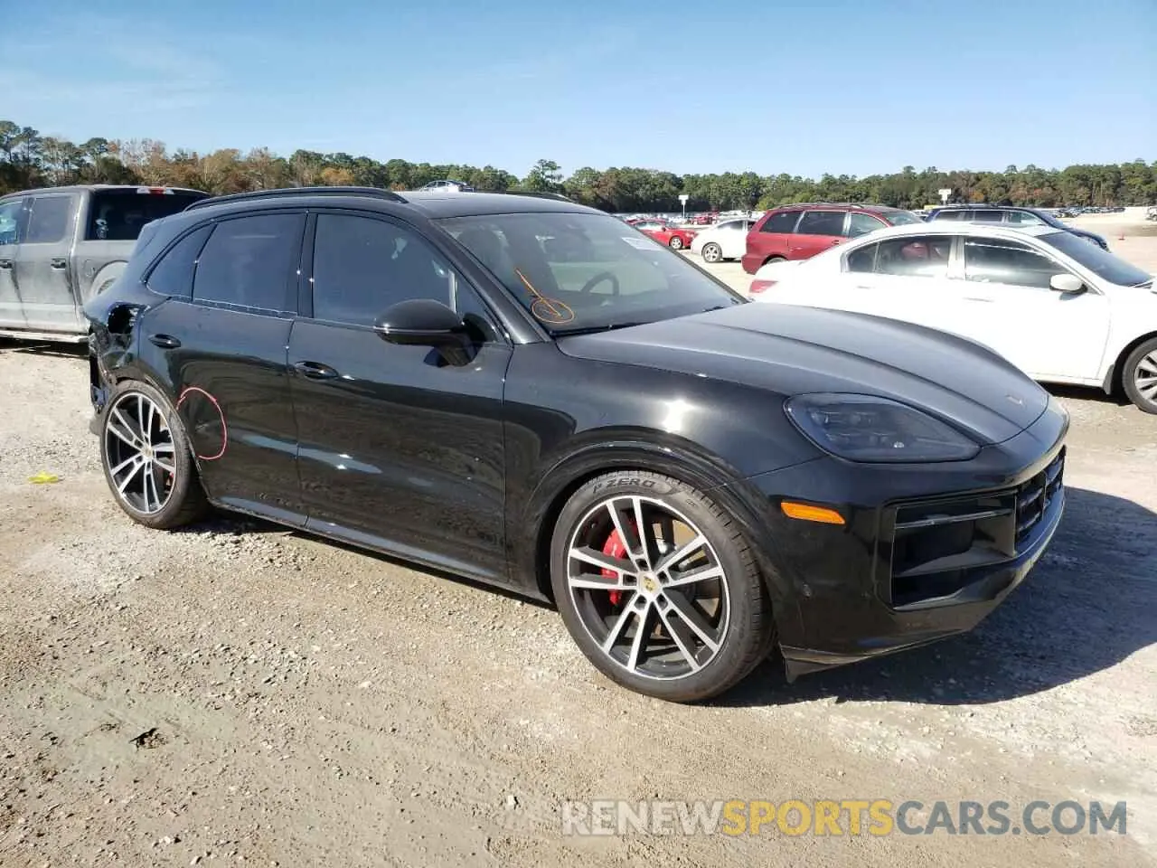 4 fotografías del automóvil dañado WP1AL2AY4RDA32627 PORSCHE CAYENNE 2024