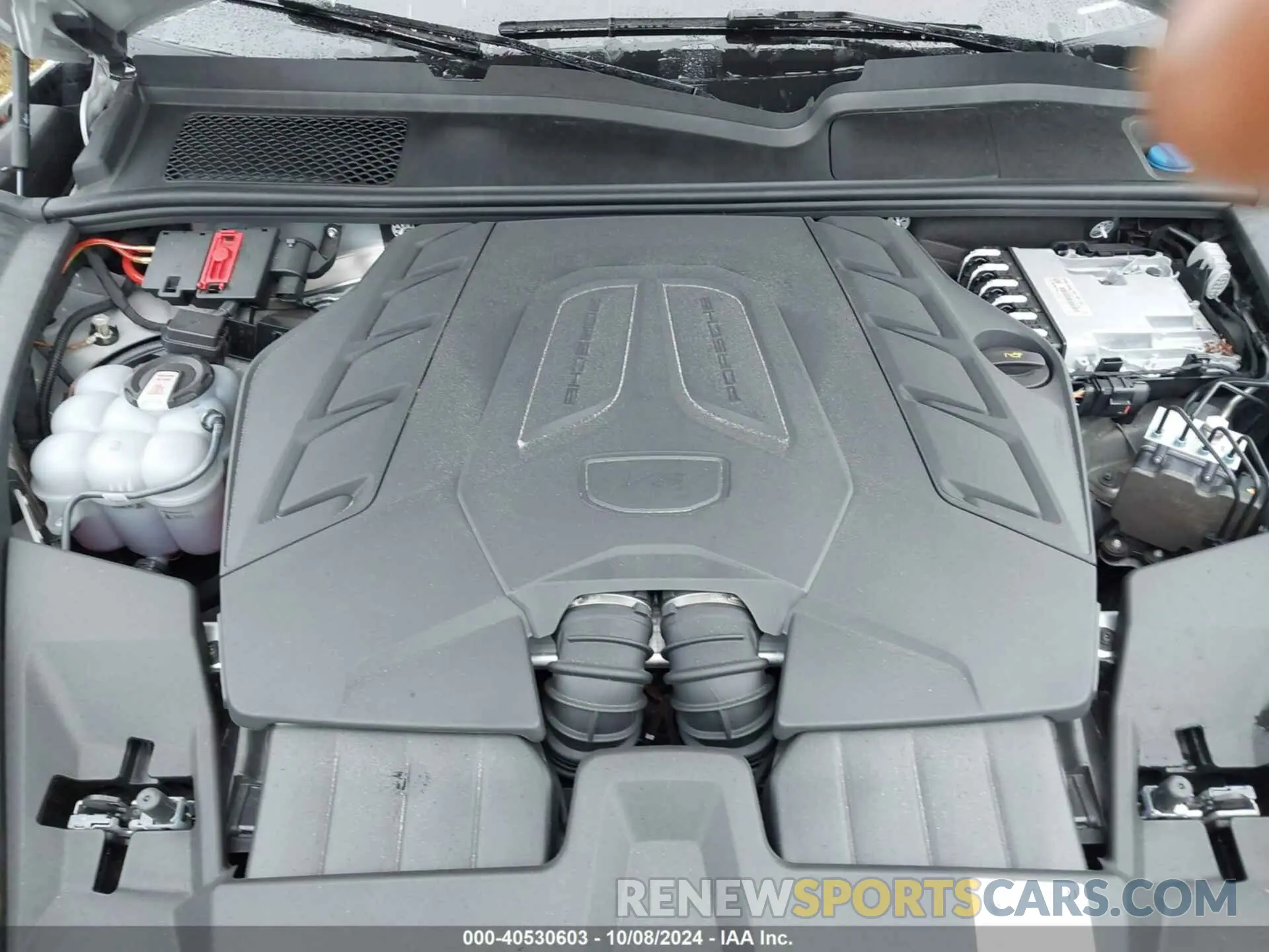 10 fotografías del automóvil dañado WP1AL2AY4RDA33633 PORSCHE CAYENNE 2024