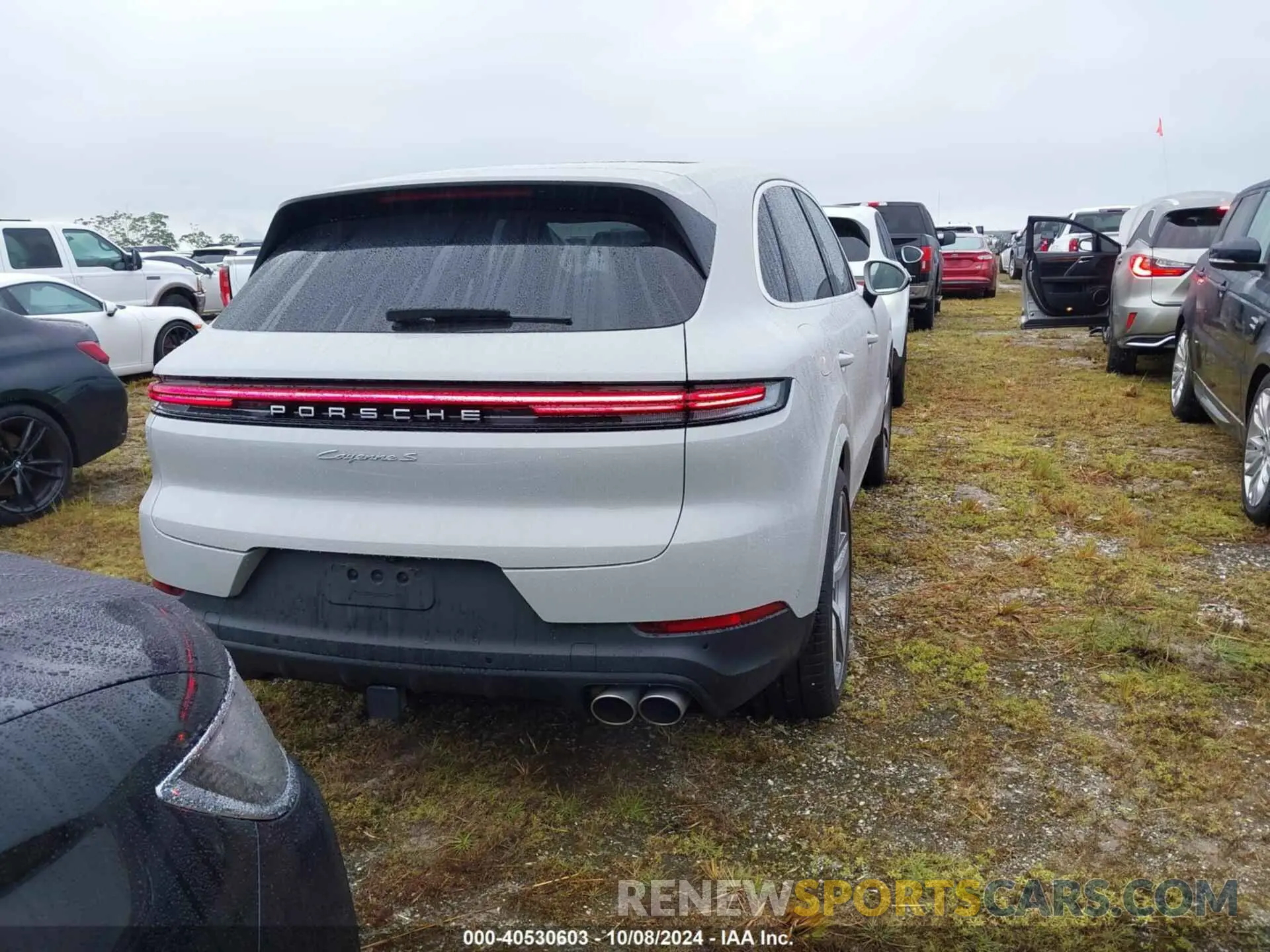 16 fotografías del automóvil dañado WP1AL2AY4RDA33633 PORSCHE CAYENNE 2024