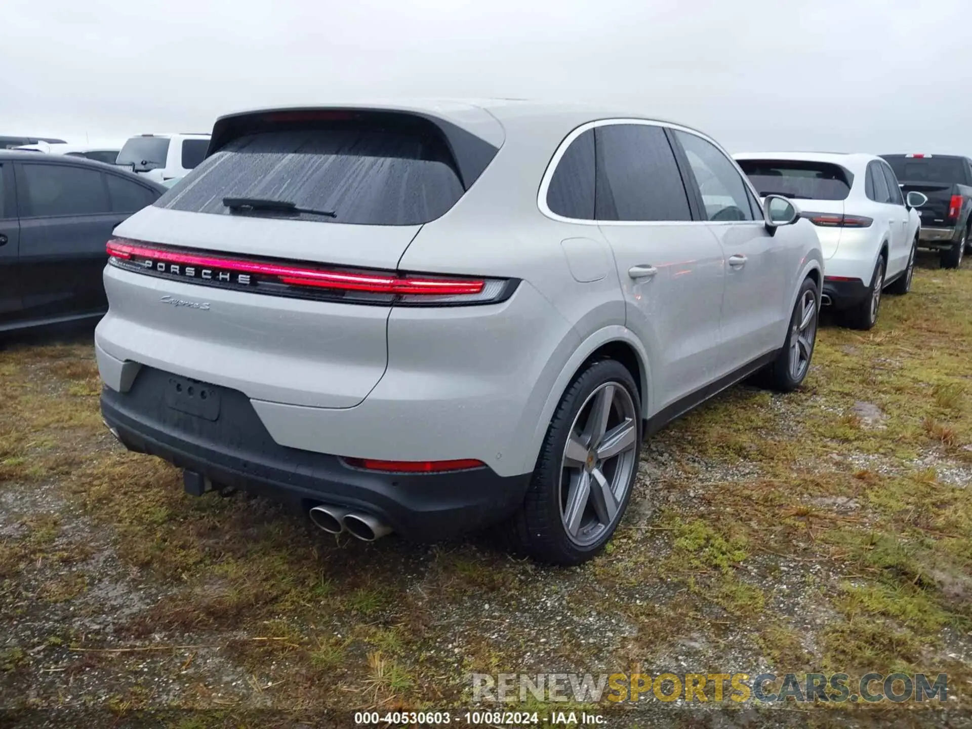 4 fotografías del automóvil dañado WP1AL2AY4RDA33633 PORSCHE CAYENNE 2024