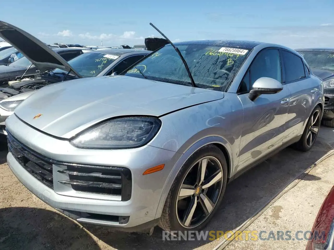1 fotografías del automóvil dañado WP1BA2AY0RDA49063 PORSCHE CAYENNE 2024