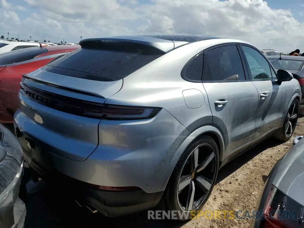 3 fotografías del automóvil dañado WP1BA2AY0RDA49063 PORSCHE CAYENNE 2024