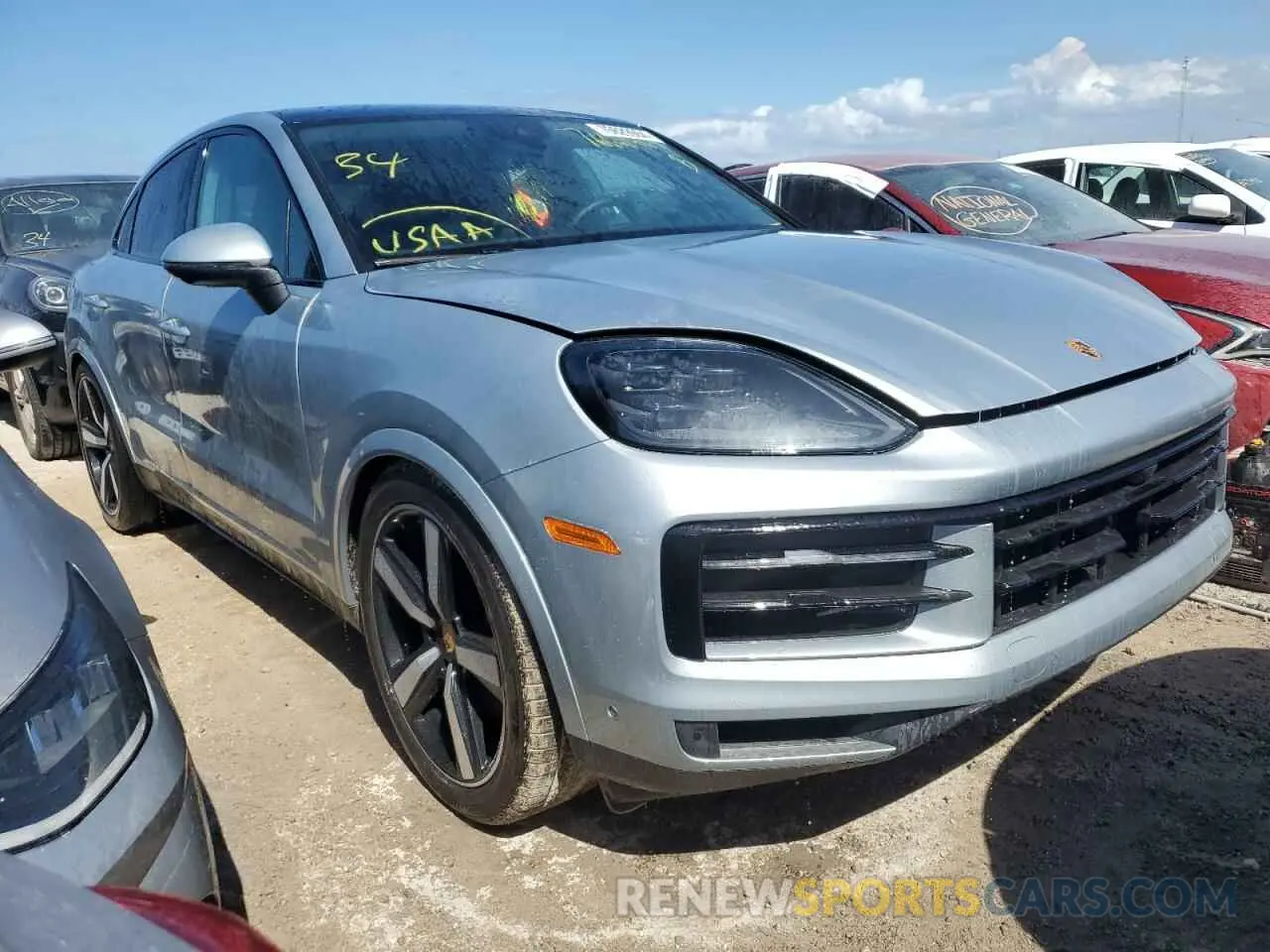 4 fotografías del automóvil dañado WP1BA2AY0RDA49063 PORSCHE CAYENNE 2024