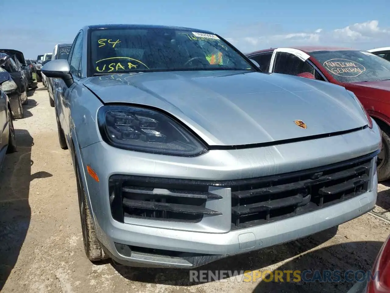 5 fotografías del automóvil dañado WP1BA2AY0RDA49063 PORSCHE CAYENNE 2024