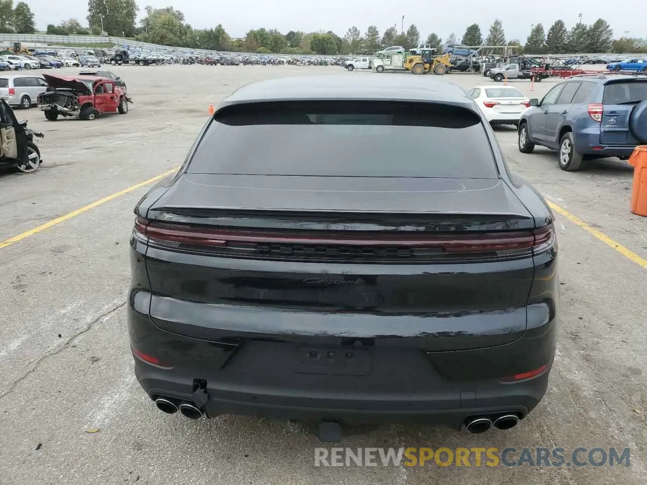 6 fotografías del automóvil dañado WP1BA2AY0RDA51881 PORSCHE CAYENNE 2024