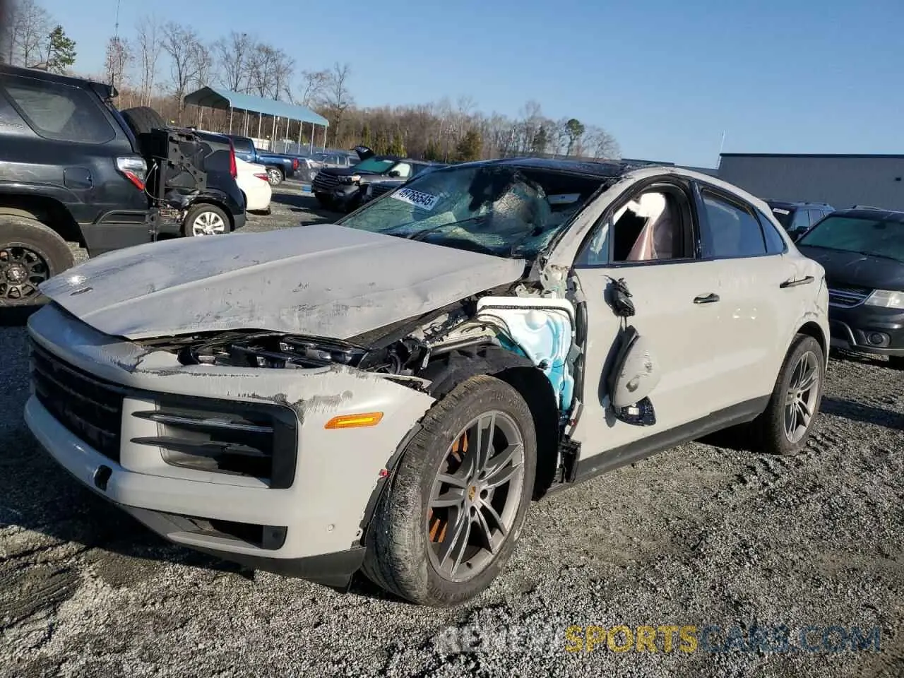 1 fotografías del automóvil dañado WP1BA2AY1RDA52862 PORSCHE CAYENNE 2024