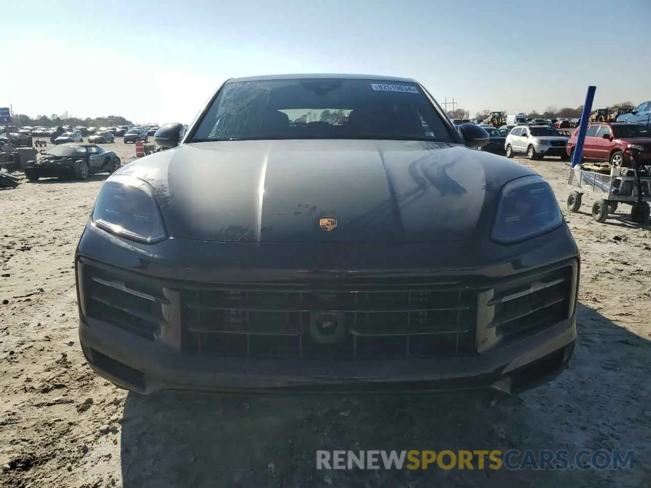 5 fotografías del automóvil dañado WP1BA2AY5RDA55876 PORSCHE CAYENNE 2024