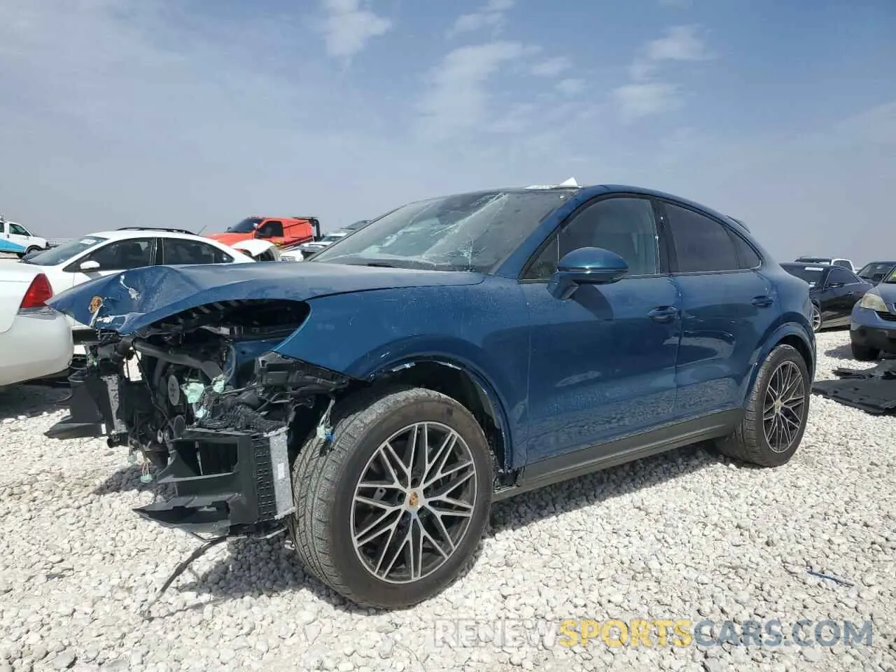 1 fotografías del automóvil dañado WP1BA2AY7RDA53465 PORSCHE CAYENNE 2024