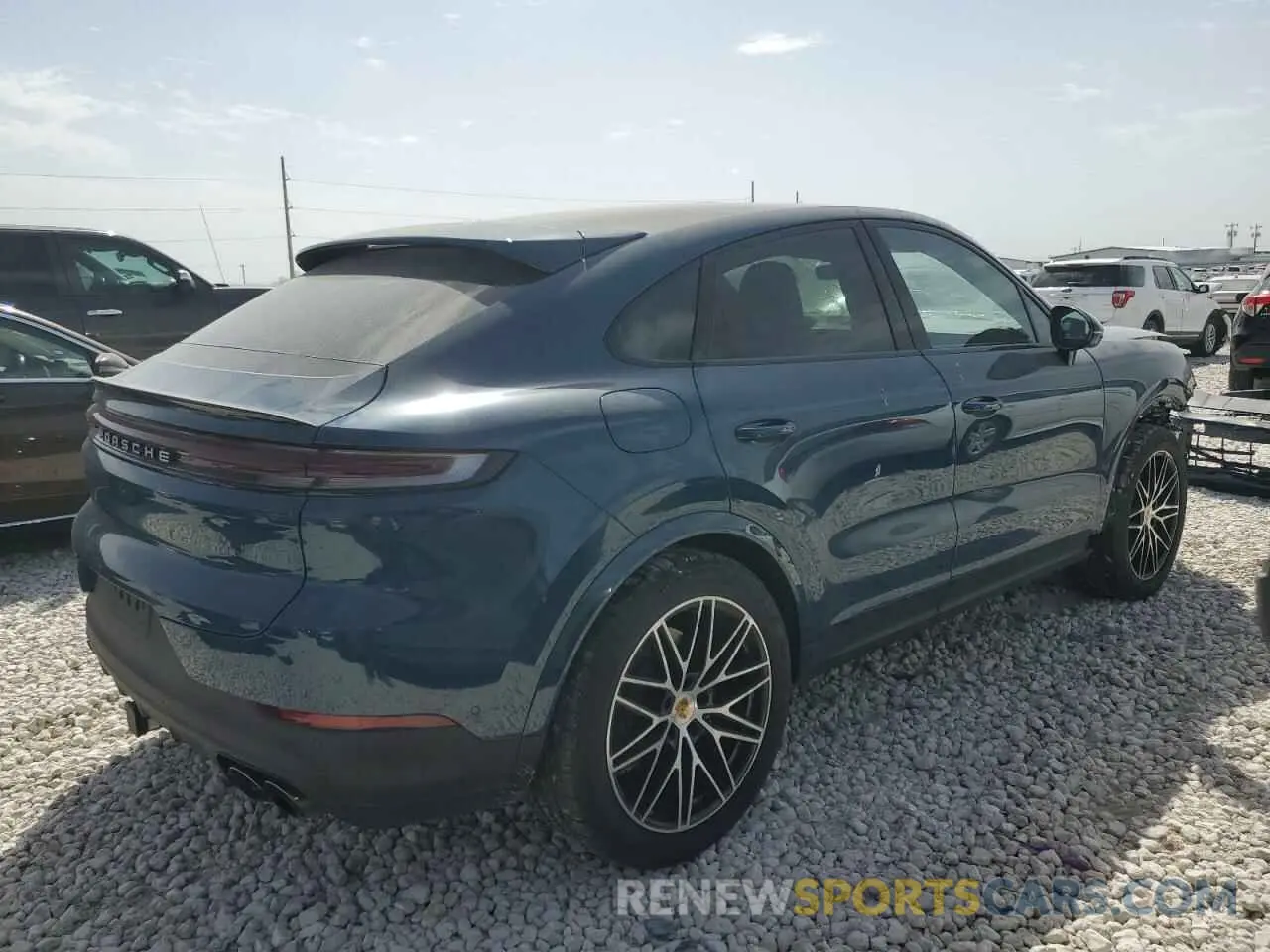 3 fotografías del automóvil dañado WP1BA2AY7RDA53465 PORSCHE CAYENNE 2024