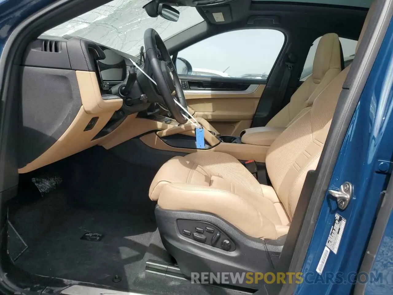 7 fotografías del automóvil dañado WP1BA2AY7RDA53465 PORSCHE CAYENNE 2024