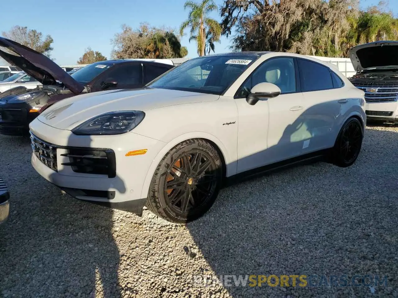 1 fotografías del automóvil dañado WP1BE2AY3RDA59297 PORSCHE CAYENNE 2024