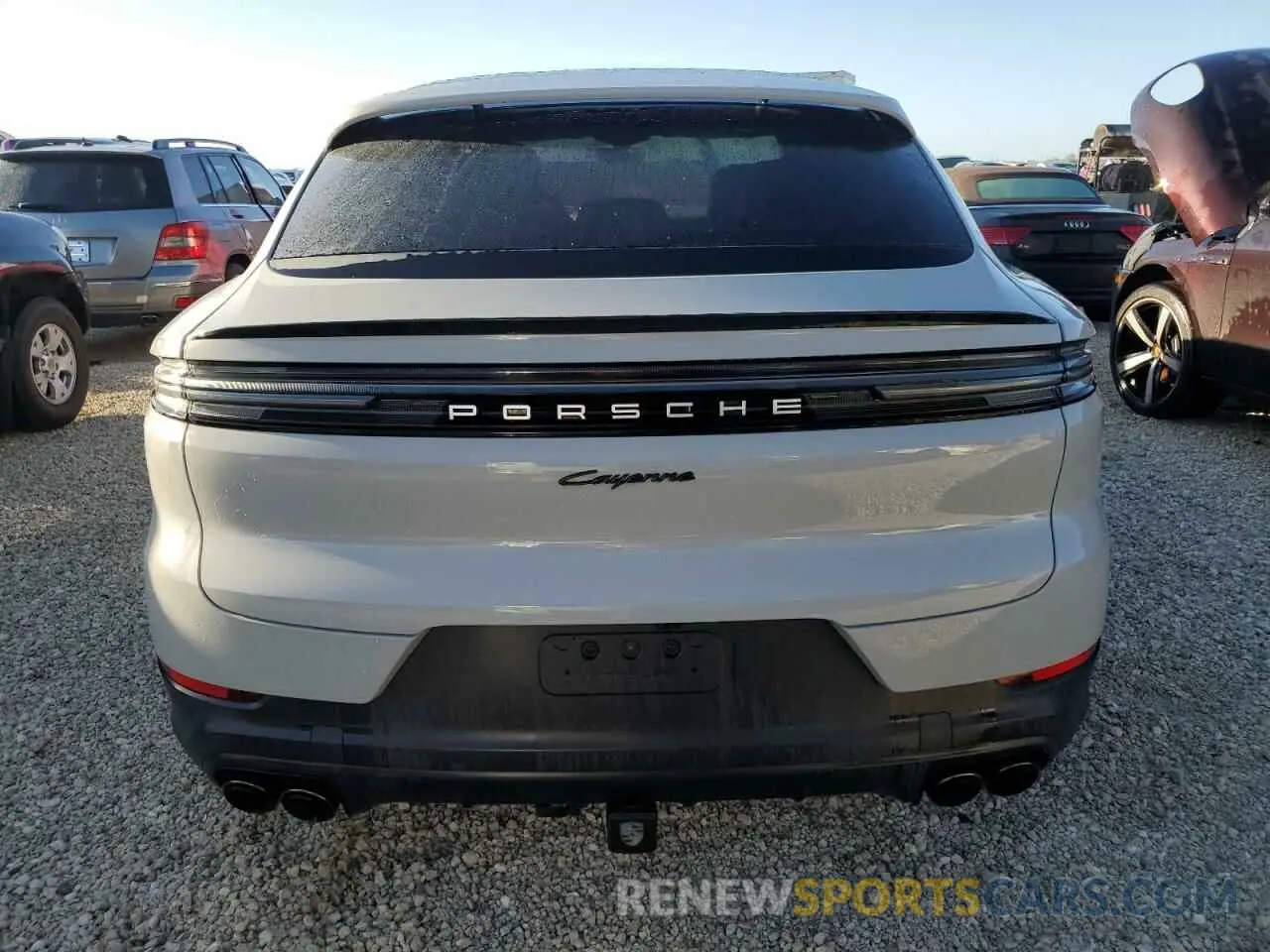 6 fotografías del automóvil dañado WP1BE2AY3RDA59297 PORSCHE CAYENNE 2024