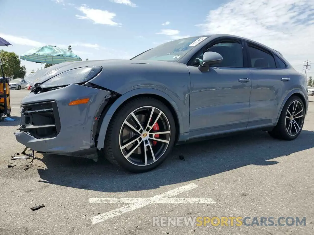 1 fotografías del automóvil dañado WP1BL2AY8RDA60242 PORSCHE CAYENNE 2024