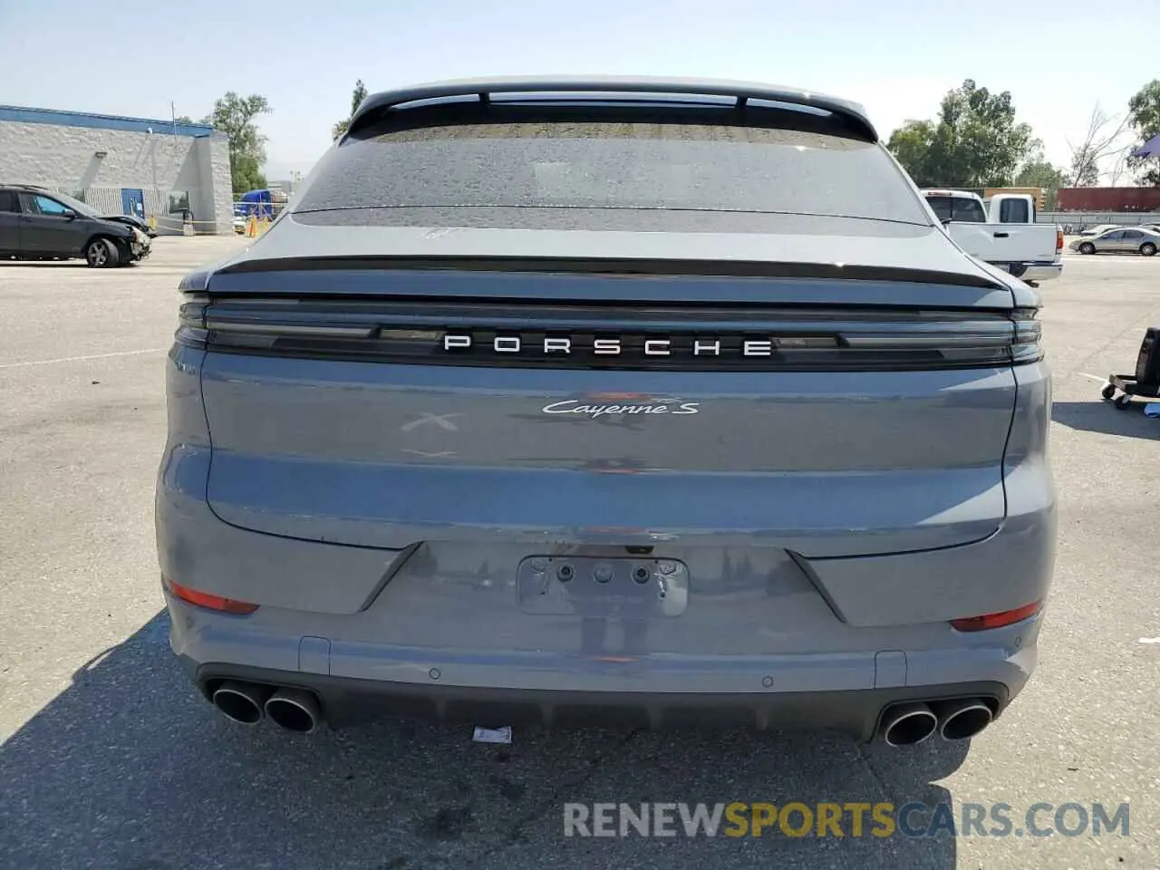 6 fotografías del automóvil dañado WP1BL2AY8RDA60242 PORSCHE CAYENNE 2024