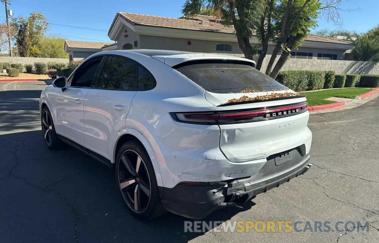3 fotografías del automóvil dañado WP1BL2AY8RDA60547 PORSCHE CAYENNE 2024