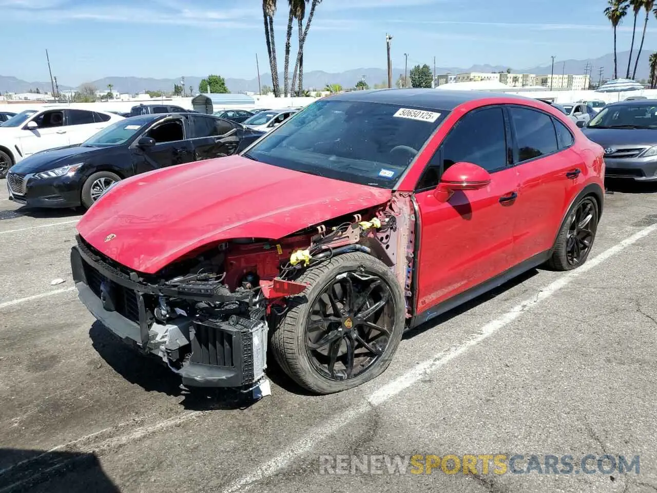 1 fotografías del automóvil dañado WP1BM2AY0RDA71068 PORSCHE CAYENNE 2024