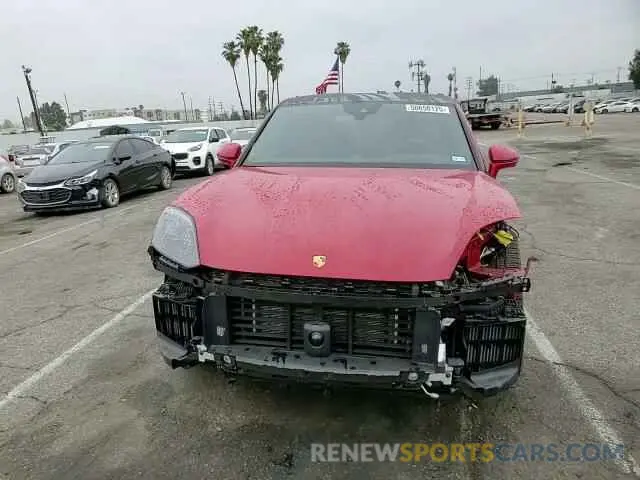 17 fotografías del automóvil dañado WP1BM2AY0RDA71068 PORSCHE CAYENNE 2024