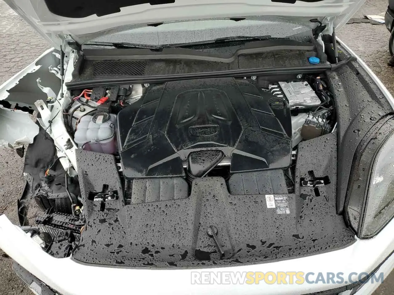 12 fotografías del automóvil dañado WP1AA2AY5SDA04573 PORSCHE CAYENNE 2025