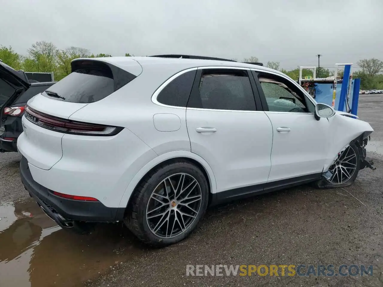 3 fotografías del automóvil dañado WP1AA2AY5SDA04573 PORSCHE CAYENNE 2025