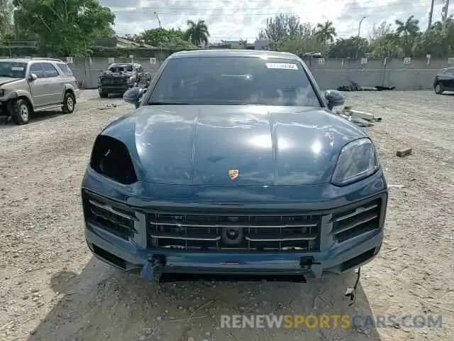 15 fotografías del automóvil dañado WP1AA2AY7SDA03960 PORSCHE CAYENNE 2025
