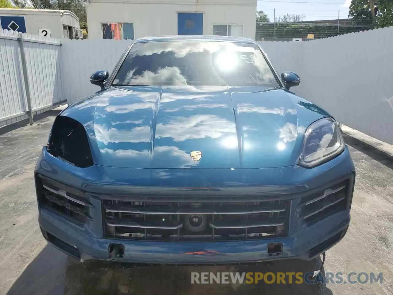 5 fotografías del automóvil dañado WP1AA2AY7SDA03960 PORSCHE CAYENNE 2025