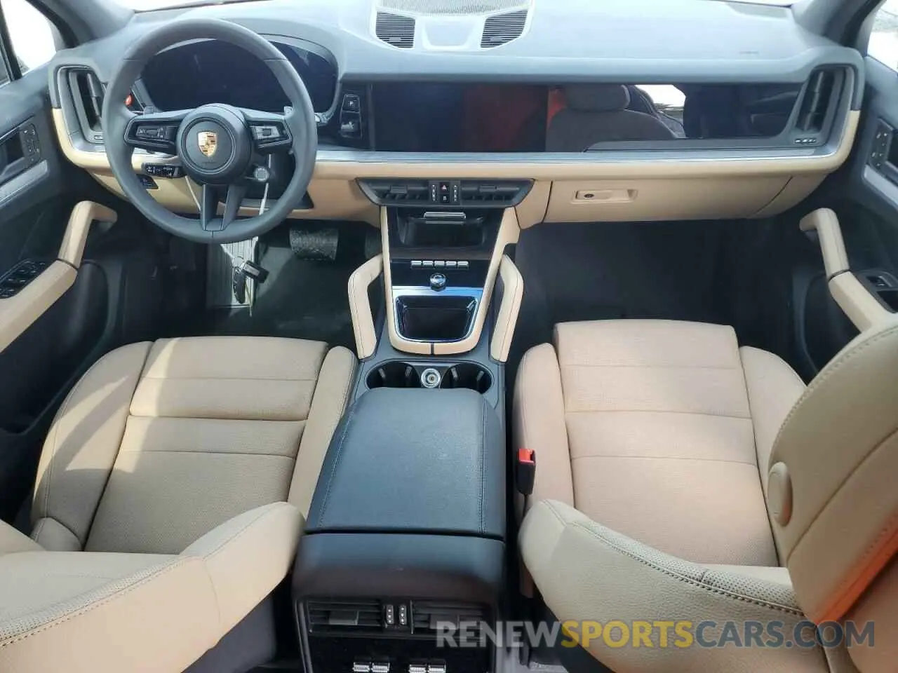 8 fotografías del automóvil dañado WP1AA2AY7SDA03960 PORSCHE CAYENNE 2025